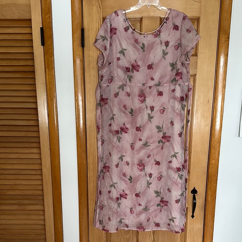 Floral Pink Dress